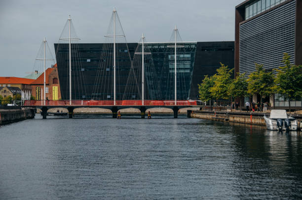 istock Royal Library on a canal bank in Copenhagen 1462980309