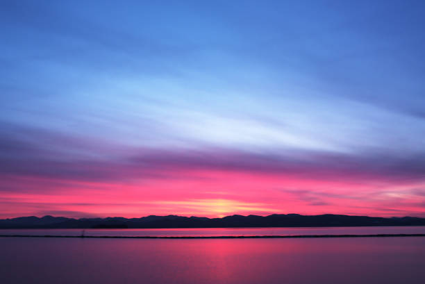 istock Beautiful view of Lake Champlain at sunset, Burlington, Vermont 1462980605