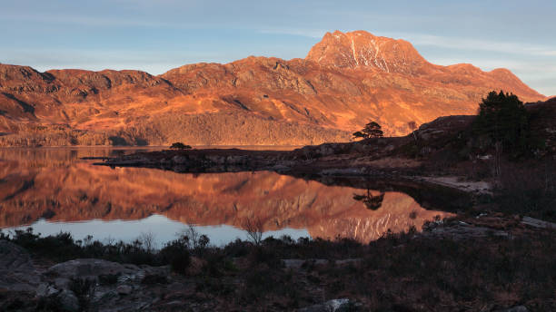 istock Evening light view on Loch Maree and Slioch, Highlands, Scotland 1462980693