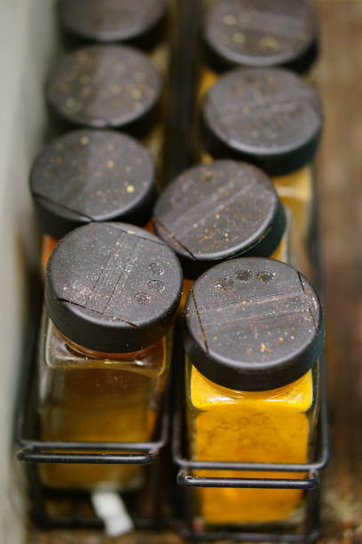 istock Closeup shot of spices 1462985910