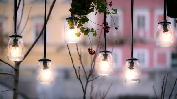 istock Shallow focus shot of lights in a city 1462995454