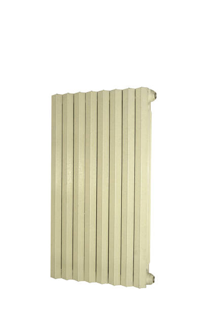 istock Cast iron radiator isolated on a white background 1463001529