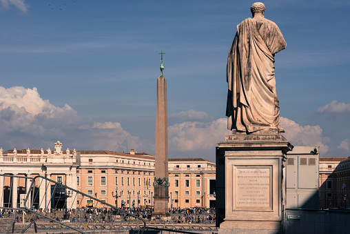 St Peter's Square in Vatican City, Europe