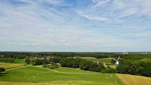 istock Aerial shot of a field 1463009283