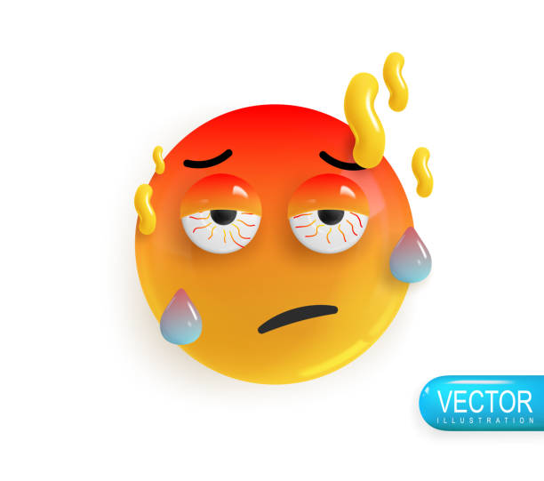 istock Emoji face. Realistic 3d design. Emoticon yellow glossy color. Icon in plastic cartoon style 1463058191