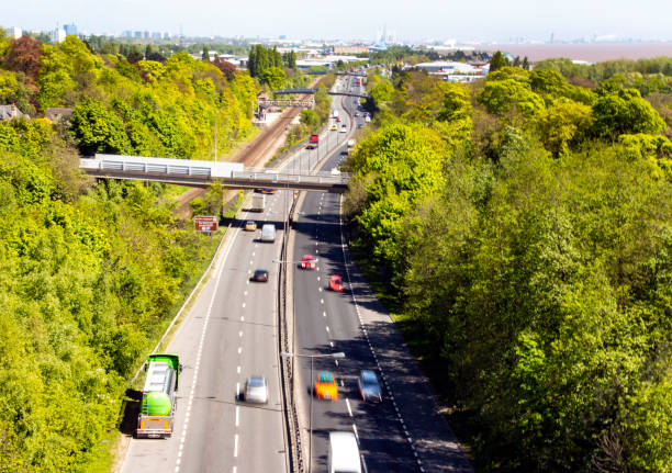 istock Clive Sullivan Way A63 road into Hull 1463075824