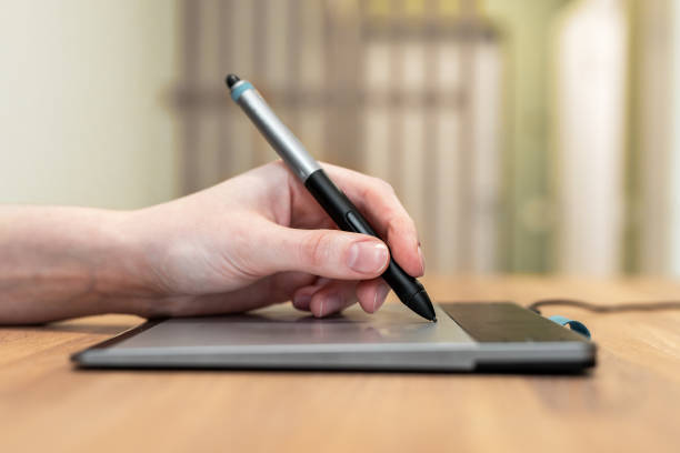 istock Hand putting signature online using digital tablet, signing electronic business document, approving smth 1463085724