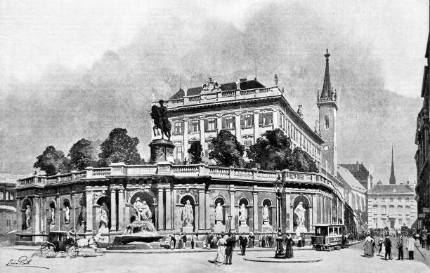 istock Erzherzog Albrecht Monument in Vienna, Austria 1463104283