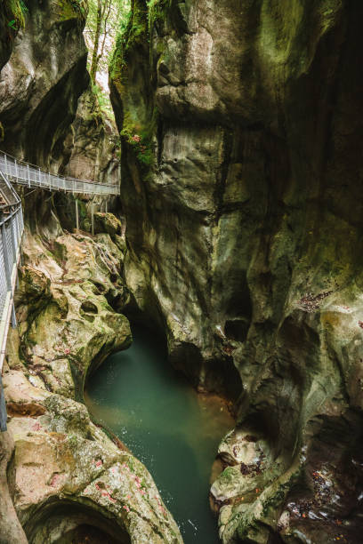 istock Majestic Gorges du Pont du Diable Cave 1463106792