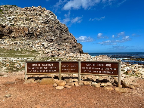 Cape Of Good Hope sign, South Africa