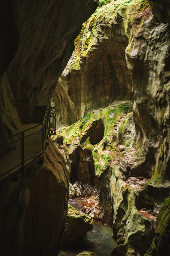 Majestic Gorges du Pont du Diable Cave in France
