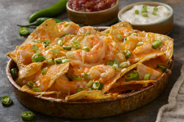 istock Shrimp Nachos with Jalapenos 1463111140