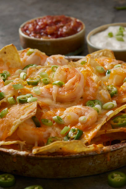 istock Shrimp Nachos with Jalapenos 1463112478