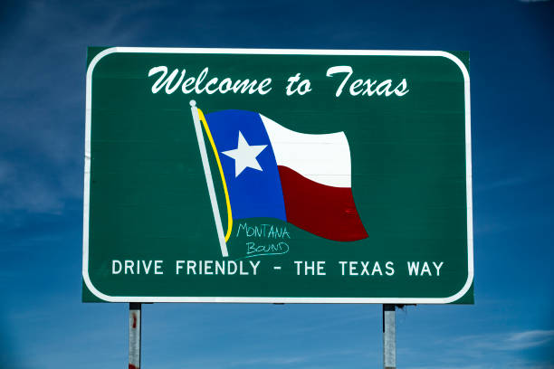 istock Welcome to Texas sign 5 1463116783