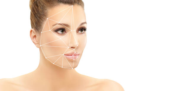 istock Making Beauty, modifying  face to make it closer to the golden mask 1463119810