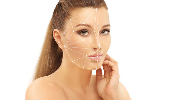 istock Making Beauty, modifying  face to make it closer to the golden mask 1463119822