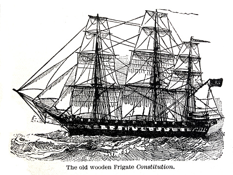 The Frigate USS Constitution