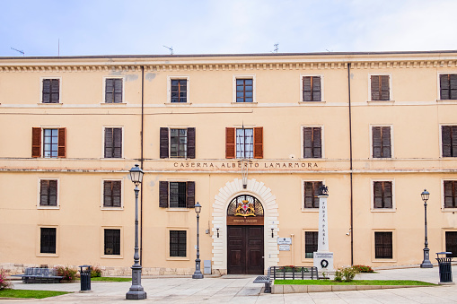 The 'La Marmora' Barrack in Sassari, built in 1877 in place of the 14th-century Castle of Sassari, today hosts the headquarters of the Sassari Brigade Command and Historical Museum of the Sassari Brigade, a leading unit of the Italian Army.