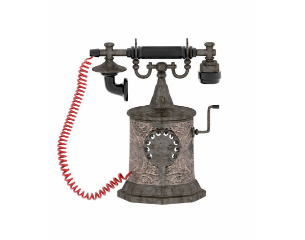 istock 3d render of retro phone 1463136019
