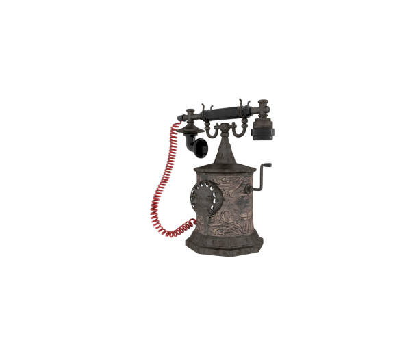 istock 3d render of retro phone 1463136036