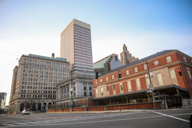 istock Rhode Island Providence Buildings City tall modern 1463145501