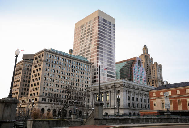 istock Rhode Island Providence Buildings City tall modern 1463145505