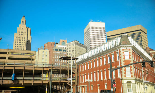 istock Rhode Island Providence Buildings City tall modern 1463145525
