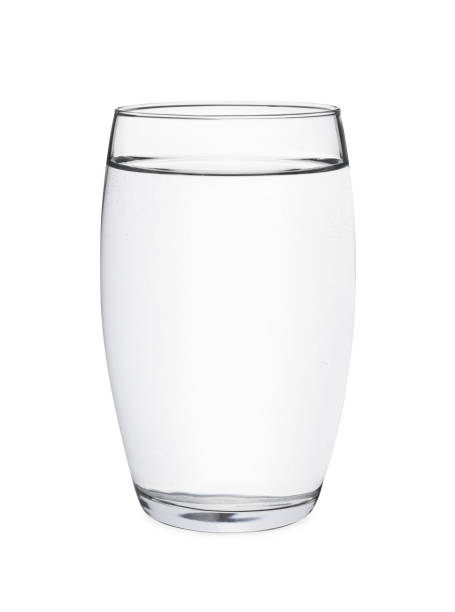 istock Glass of fresh water isolated on white 1463167091