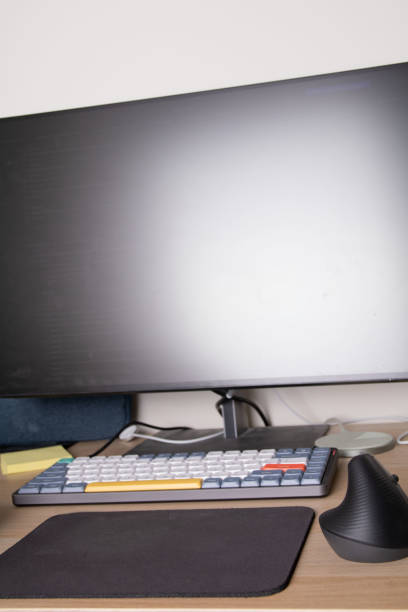 istock photo home workplace of an office worker 1463191422