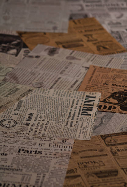 istock photo background from old newspaper clippings 1463191457
