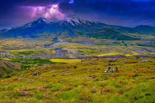 The Mount St. Helens eruption of 1980 is one of the most well-known and destructive volcanic eruptions in modern history. Located in Washington State, USA, this explosive event had far-reaching consequences, from property damage to lasting ecological impacts. The dramatic nature of the eruption was captured on camera and has been studied by experts ever since. It serves as an important reminder that the power of nature should not be underestimated. \n\nOn May 18th, 1980, the Mount St. Helens volcano in Washington State erupted with devastating force. With a 5.1 magnitude earthquake, 550 million tons of ash and debris were blasted 20 miles into the air and spread across 11 states. The eruption left 57 people dead and caused about $3 billion dollars worth of damage to property. The eruption is thought to be one of the most destructive volcanic eruptions in modern history.\n\nThe eruption was caused by a combination of tectonic activity and pressure inside the volcano. This pressure had built up over several months before the eruption.The resulting blast is said to have been equal to 24 megatons of TNT or 400 times larger than the atomic bomb dropped on Hiroshima during World War II.