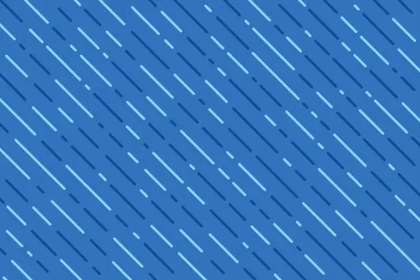 Vector illustration of Science and Research Dash Abstract Background. Angled Dash Background Pattern. Abstract blue rounded lines diagonal halftone transition.