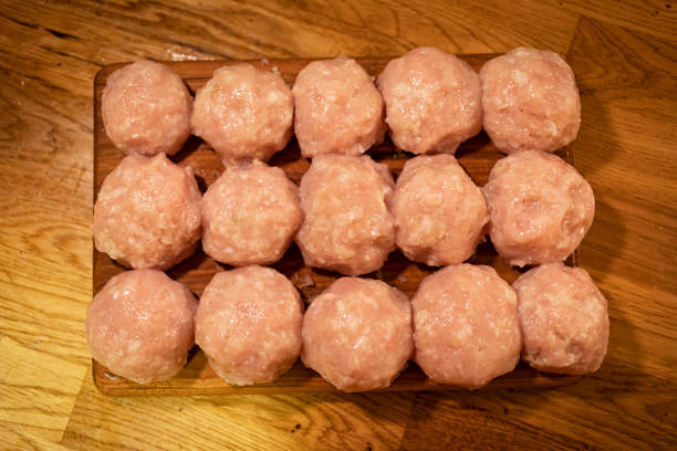 istock Woman is cooking meatballs 1463227031