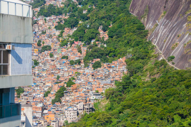 istock view of Rocinha favela in Rio de Janeiro. 1463277146