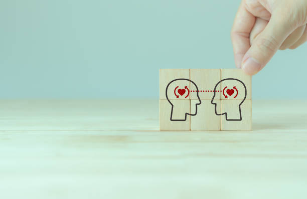 istock Empathy concept. The power of emotional intelligent, soft skill development. Empathy in the workplace, good leaders and managers to help company persevere through challenging time, favorable situation 1463288321