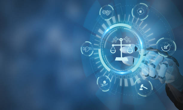 istock AI ethics or AI Law concept. Developing AI codes of ethics. Compliance, regulation, standard , business policy and responsibility for guarding against unintended bias in machine learning algorithms. 1463288323