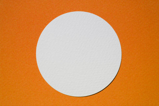 Beautiful background of orange and white