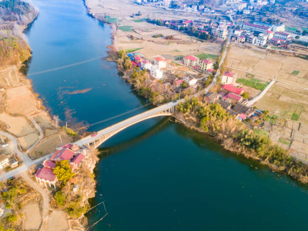 istock A single-arch bridge across a river, Hunan, China 1463311055