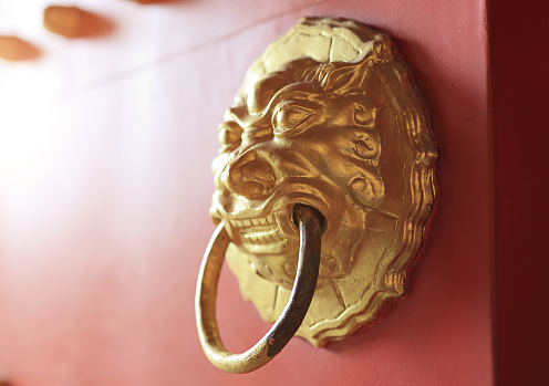 Chinese door handle