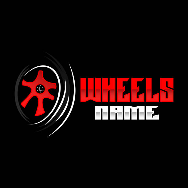 istock Tire Wheel symbol, Automotive Parts Vector, Maintenance Workshop Design, Garage, Automotive, Vehicle, Modern Simple Wheel Icon 1463326188
