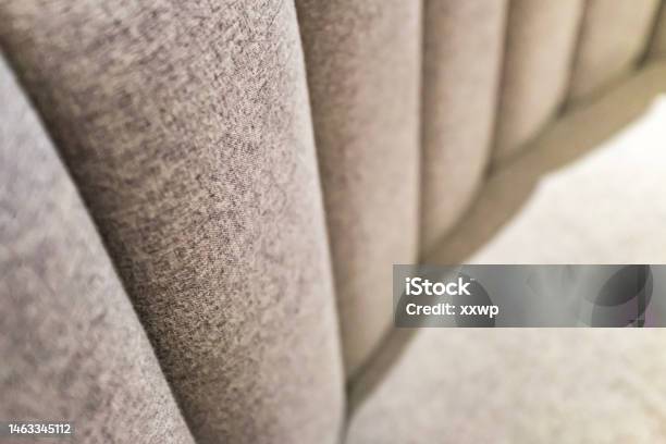 Surface Of Cloth Sofa Stock Photo - Download Image Now - Macrophotography, Wool, Cotton
