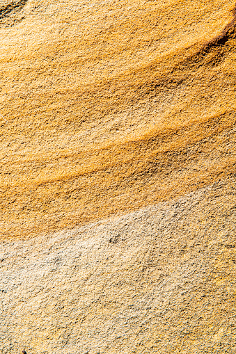 Full frame of sandstone rock texture