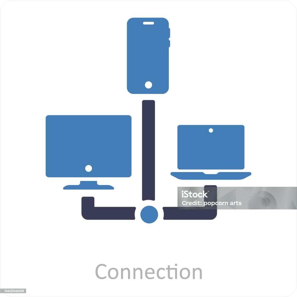 Computer Network Stock Illustration - Download Image Now - Computer ...
