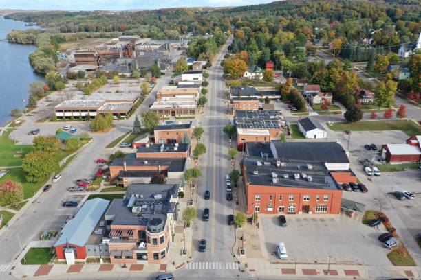 istock Downtown of small town 1463349119