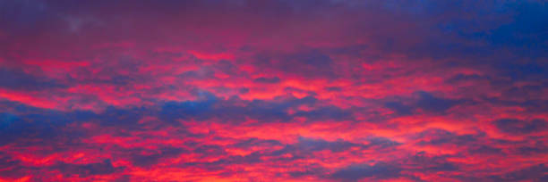 istock Sunset clouds banner in Manchester 1463349475