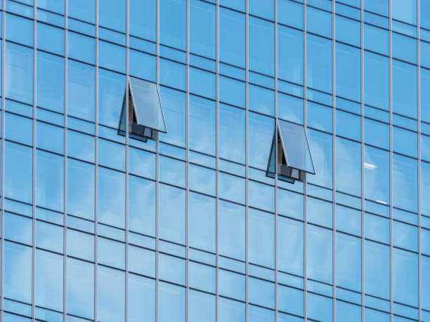 istock Exterior of modern office building. Architecture abstract background 1463366407