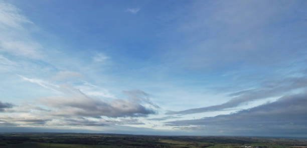 istock High Angle View of Clouds Moving over City 1463367000