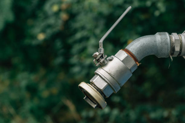 istock Water hydrant outlet outdoor in Halmstad, Sweden 1463375401