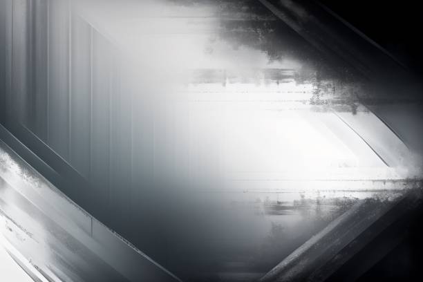 istock Illustration of the abstract black and white background 1463378856