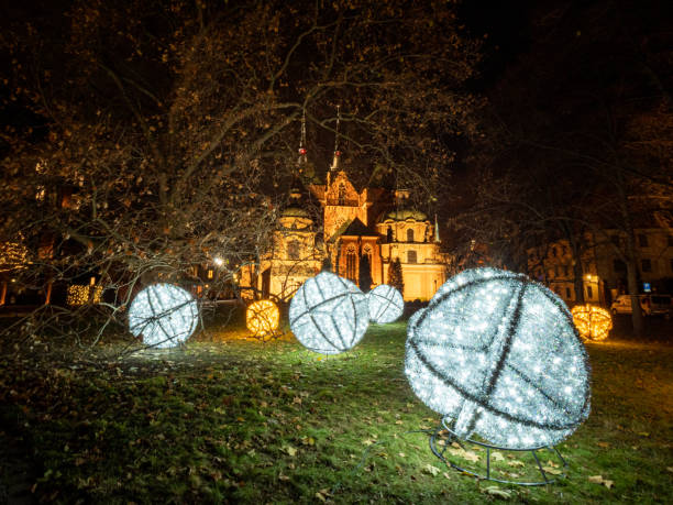 istock Night City Shape in Poland 1463381175